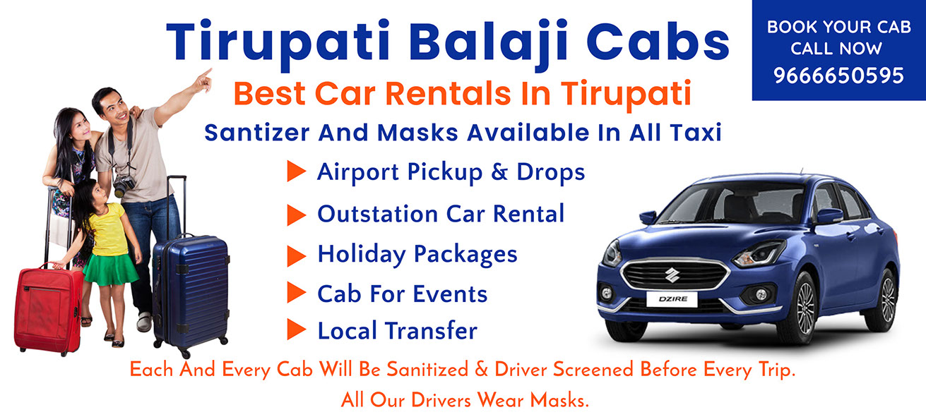 Cabs in Tirupati Car rentals in Tirupati Travels in Tirupati Cab